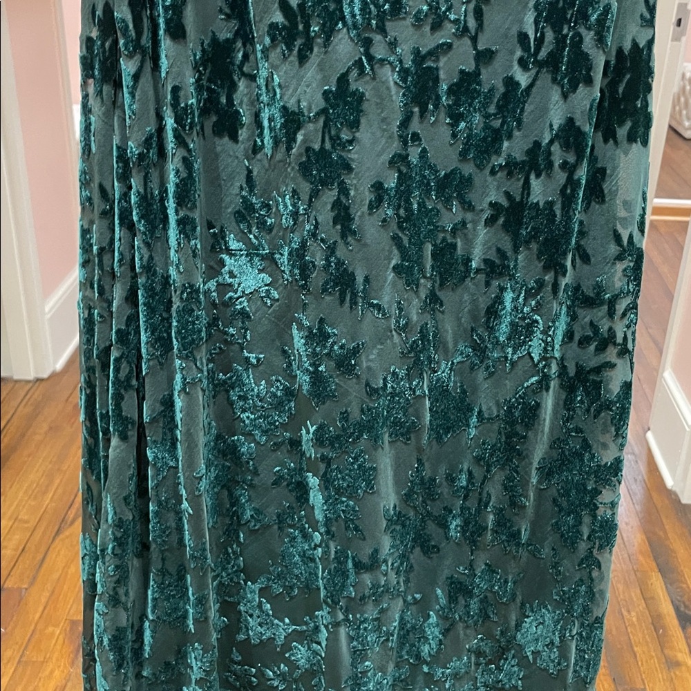 Jenny Yoo Emerald Floral Maxi Dress - Picture 7 of 10